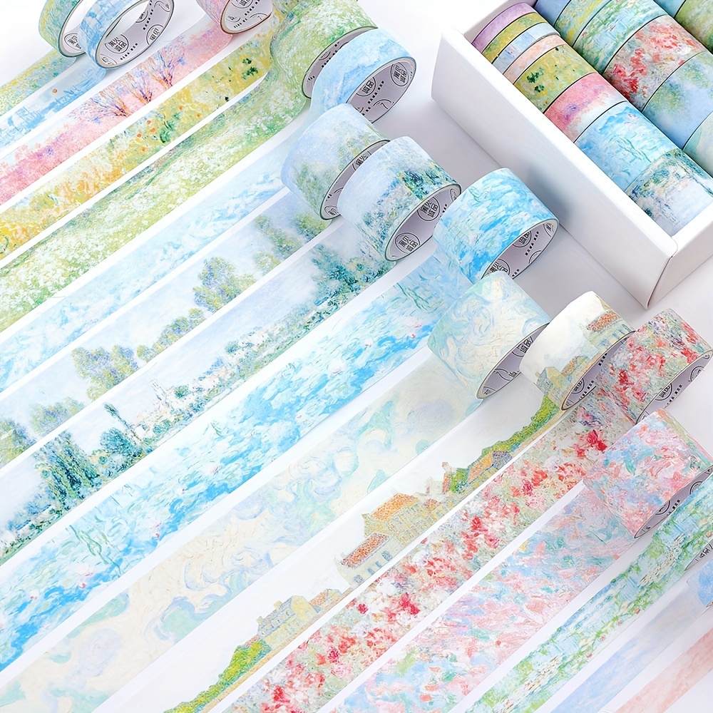 Painting Supplies - 20 рулонов винтажных садовых лент Васи,