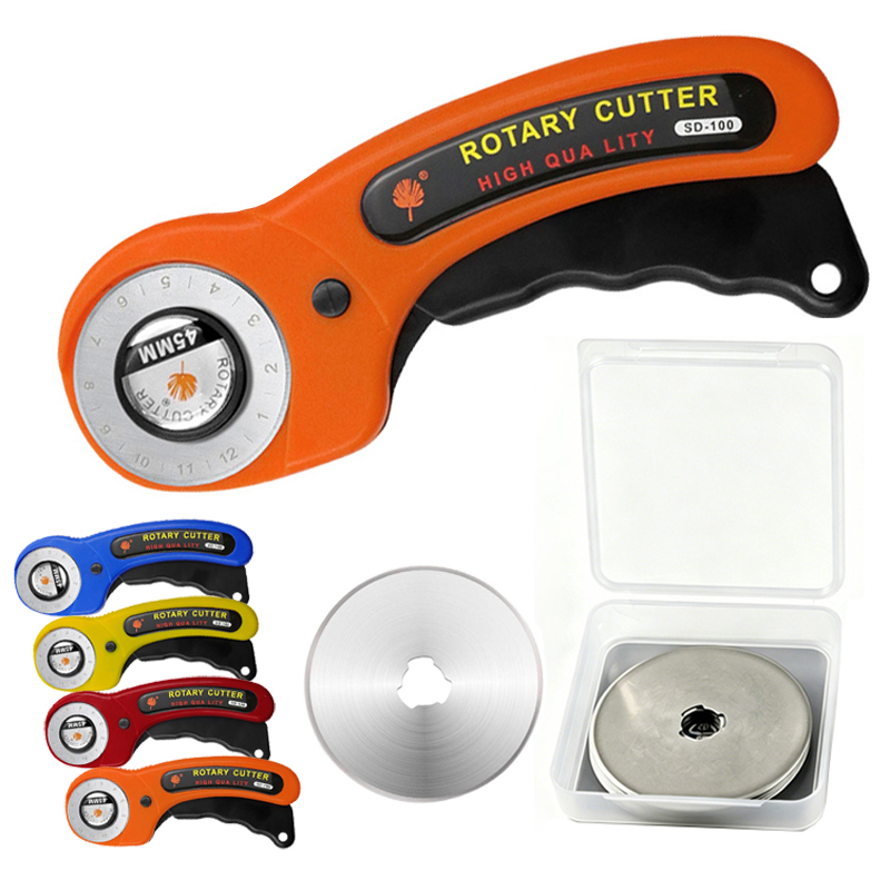 Роторный резак для ткани с лез – обзор и цена Rotary Cutter For Fabric 45Mm