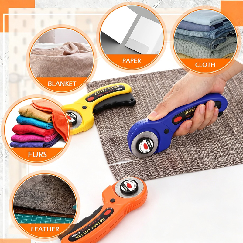 Роторный резак для ткани с лез – обзор и цена Rotary Cutter For Fabric 45Mm
