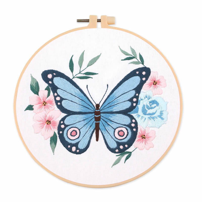 1 шт. Набор для вышивки бабочк – обзор и цена Embroidery