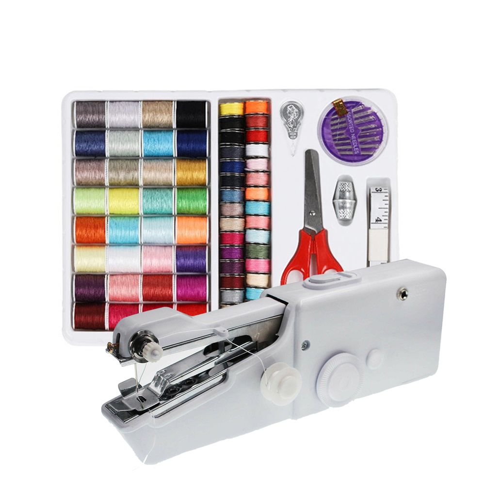 Портативная мини-швейная машин – обзор и цена Mini Electric Sewing Machine Handheld