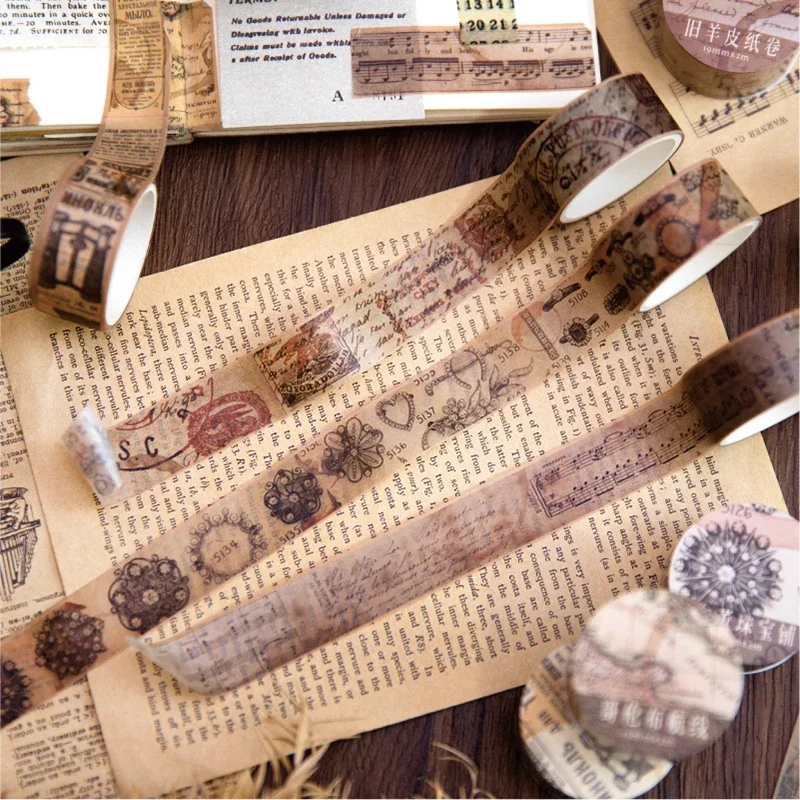 18,5 мм * 2 м винтажный дневни – обзор и цена Vintage Junk Journal Scrapbooking Paper