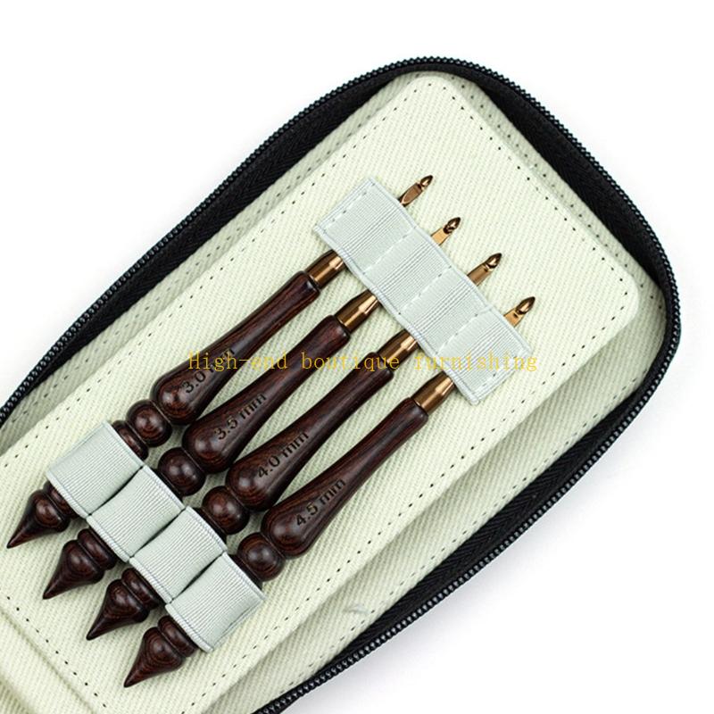 L9NB 8шт эргономичный алюминие – обзор и цена Wooden Crochet Hooks Ergonomic Handle